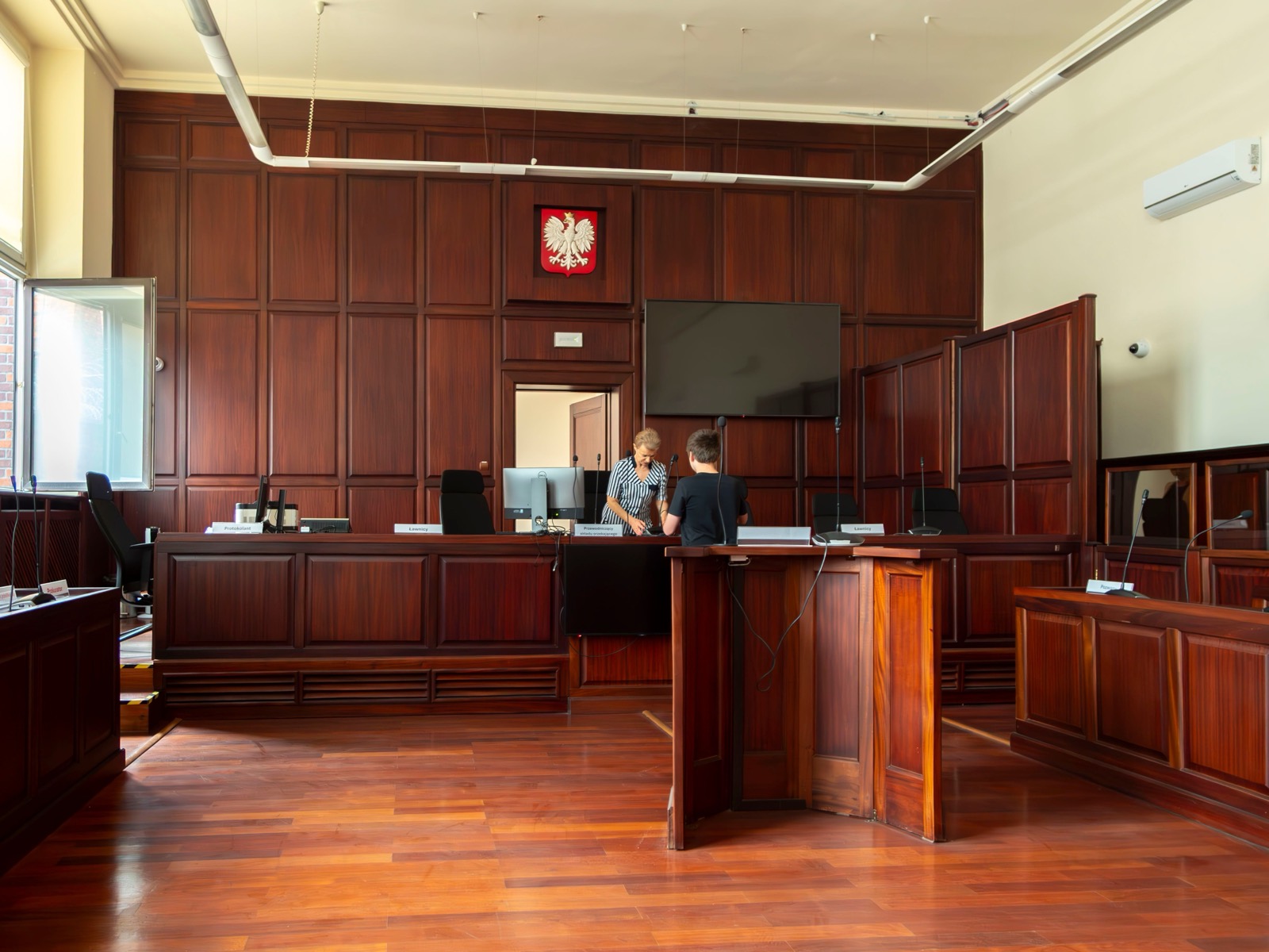 Interior of a legal practice